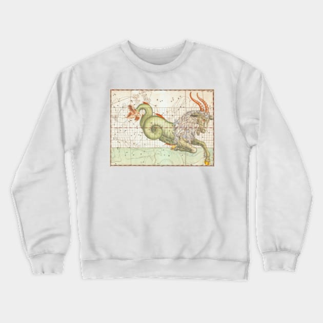 Aires the Ram Astrological Art Crewneck Sweatshirt by mike11209